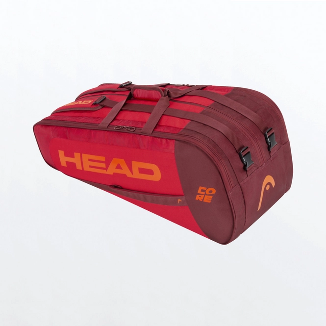 Tennistasche HEAD Core 9R Supercombi Red Red Tennisplanet De