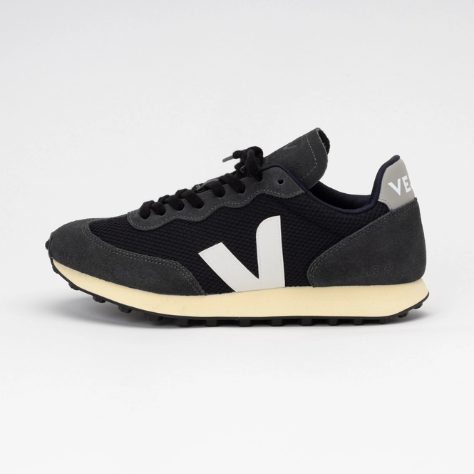 Veja Rio Branco Alveomesh Black White Oxford Grey Sneaker District