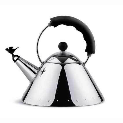 Bouilloire Sifflante Alessi Noir Etrias Fr