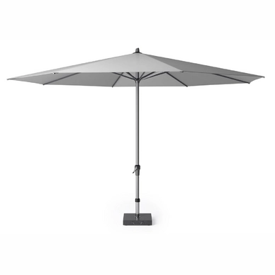 Stokparasol Platinum Riva Light grey Ø400 cm Tuinkussenstore