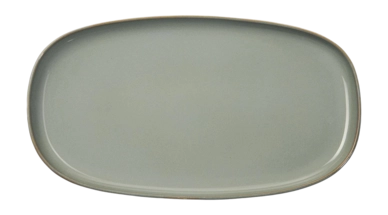 Assiette Asa Selection Saisons Ovale Eucalyptus X Cm