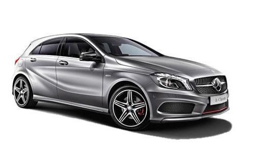 Snow Chains for the Mercedes A-class