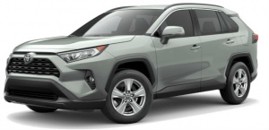 Snow chains for the Toyota RAV4