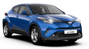 Snow chains for the Toyota C-HR
