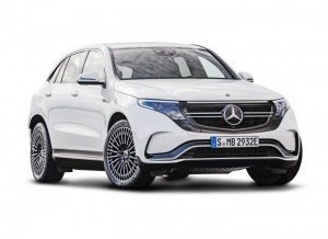 Snow chains for the Mercedes-Benz EQC