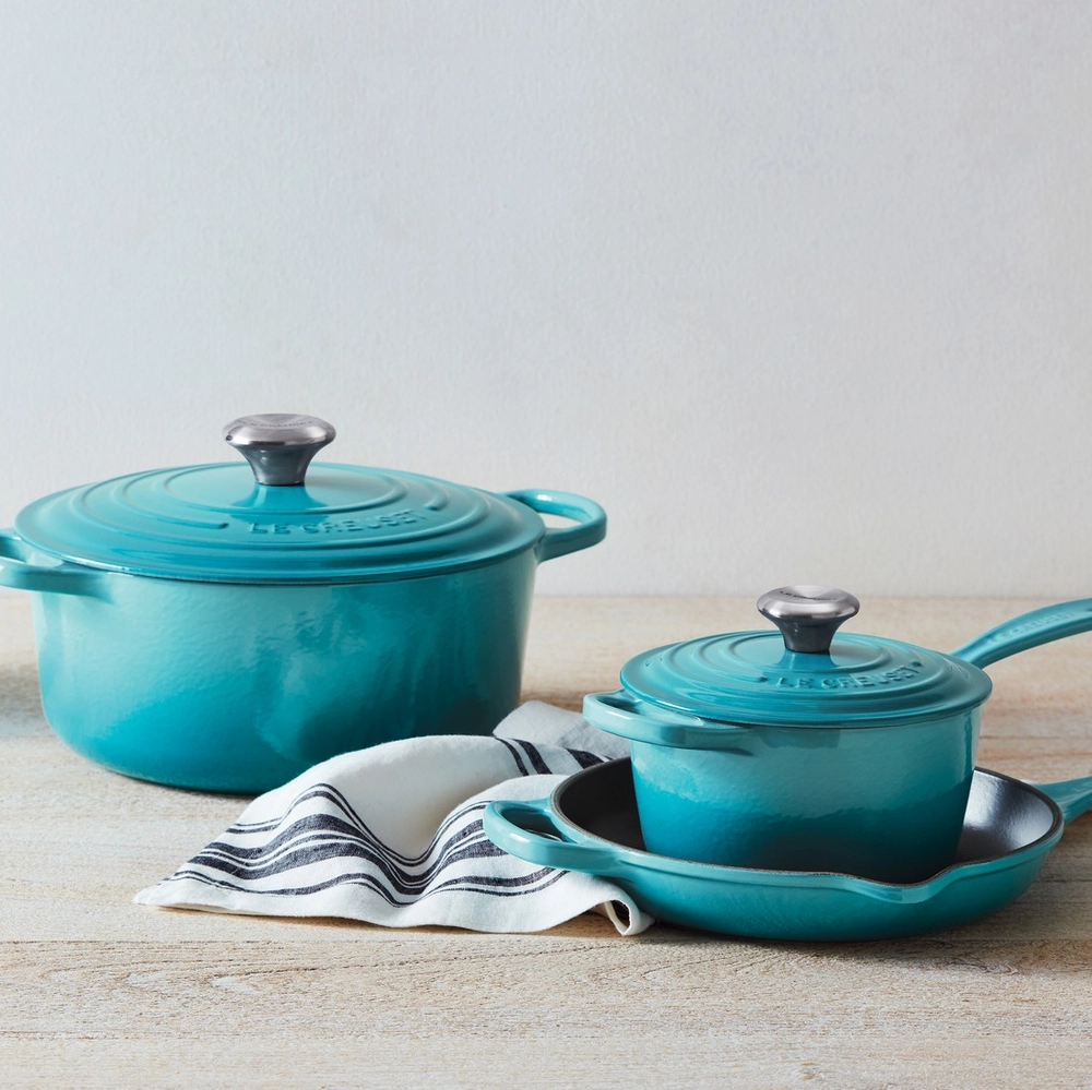 Ensemble de casseroles en fonte émaillée Caldero de cuisine d'origine fabricant - Chine Ustensiles de cuisine en fonte et ustensiles de cuisine en émail prix