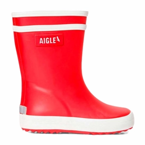 Regenlaars Aigle Baby Flac Rouge-Schoenmaat 19