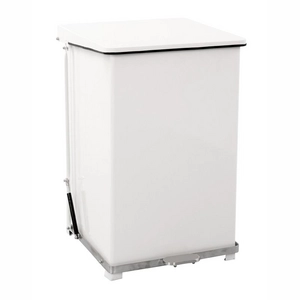 Industriële Pedaalemmer Wit 152L