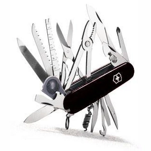 Zakmes SwissChamp Zwart Victorinox