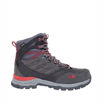 Chaussures de Marche The North Face Women Hedgehog Trek GTX Dark Gull Grey Melony Red