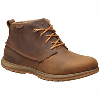 Wanderschuhe Columbia Davenport Chukka Waterproof Leather Elk Bright Copper Herren