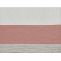 Jollein Lenzuolo con Angoli per Culla - Rosa Pallido - 60x120 cm - Jersey  di Cotone bambina