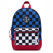 Rugzak Herschel Supply Co. Heritage Kids Multi Check Amparo Blue Red Black White Checker