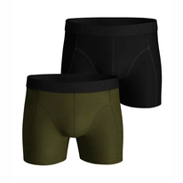 Boxershort Björn Borg Men Core Shorts Sammy Coffee Solid Olive Night (2 pack)
