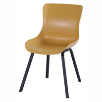 Gartenstuhl Hartman Sophie Element Dining Chair Carbon Black Curry Yellow (2er Set)