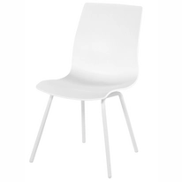 Tuinstoel Hartman Sophie Rondo Wave Dining Chair Royal White Royal White (set van 2)
