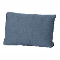 Loungekissen Madison Melange Premium Eisblau Wasserdichtes Rückenkissen (60 x 40 cm)