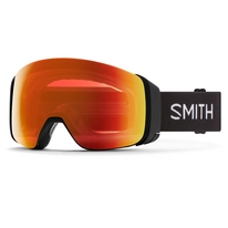 Skibrille Smith 4D Mag Black / ChromaPop Everyday Red Mirror / ChromaPop Storm Yellow Flash