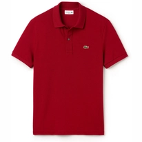 Polo Shirt Lacoste Slim Fit Rouge