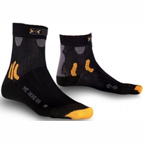 Chaussette de Cyclisme Fietssokken X-Socks Mountain Biking Water Repellent Short Black
