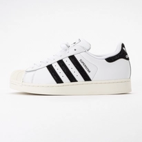 Trainers Adidas Women Superstar II Cloud White / Core Black / Gold Metallic  | Sneaker District COM