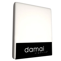 Drap-housse pour surmatelas 12cm de lit articulé (split) blanc ivoire (Percale Biologique)