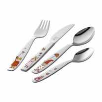 Couverts Enfant ZWILLING Filou 4 Pièces - Acier Inoxydable 18/10, Poli Argent