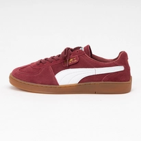 Trainers PUMA Unisex Super Team Suede Team Regal Red White Gum Sneaker District COM