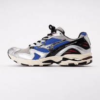 Mizuno Unisex Wave Rider 10 Harbor Mist/Black/Dazzling Blue 26