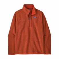Polaire STARTER Homme Orange – 1/4 Zip, Taille XL, Polaire Rétro, Occasion
