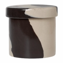 Container Ferm Living Inlay Small Sand/Brown | Cookwarestore