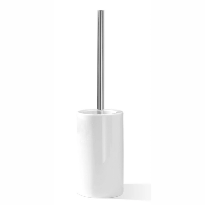 Toilet Brush Decor Walther DW 6100 White Chrome Bathroom Boutique