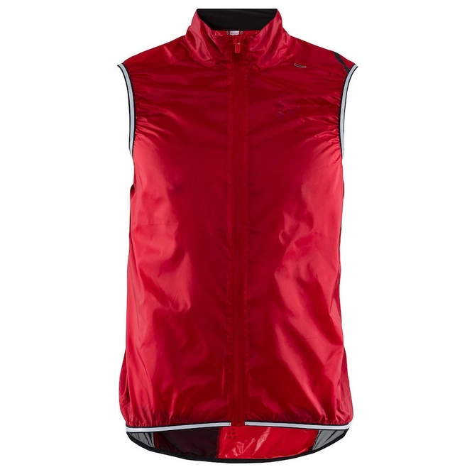 Fietsjack Craft Men Lithe Vest Canyon Black | Fietstoebehoren