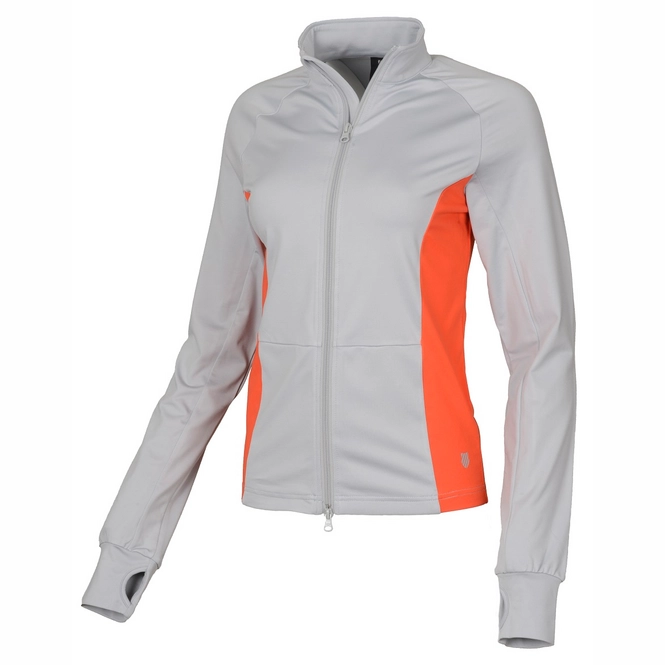 Tennisvest K Swiss WarmUp Jacket Women High Rise
