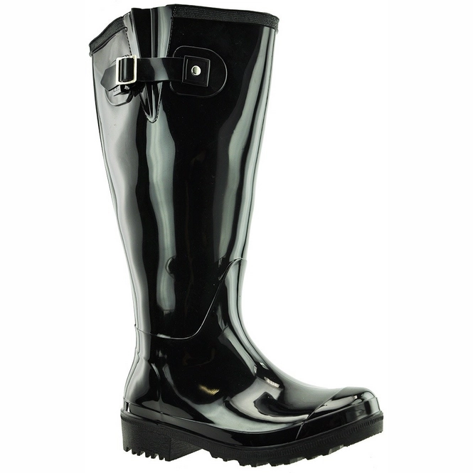 wellies womens black