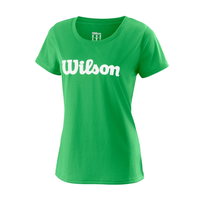 Tshirt de Tennis Wilson Women UWII Script Tech Andean Toucan White