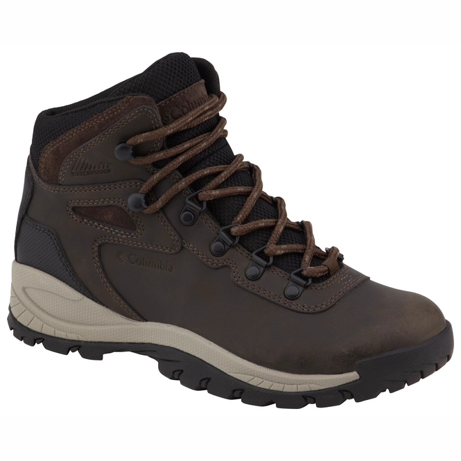 Columbia Damen Newton Ridge Plus Wanderstiefel – Wasserdicht, Cordovan Crown Jewel, 41 EU