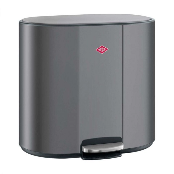 Pedaalafvalverzamelaar Wesco Gastro 22 liter Wit