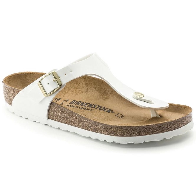 Birkenstock Weiss Gold