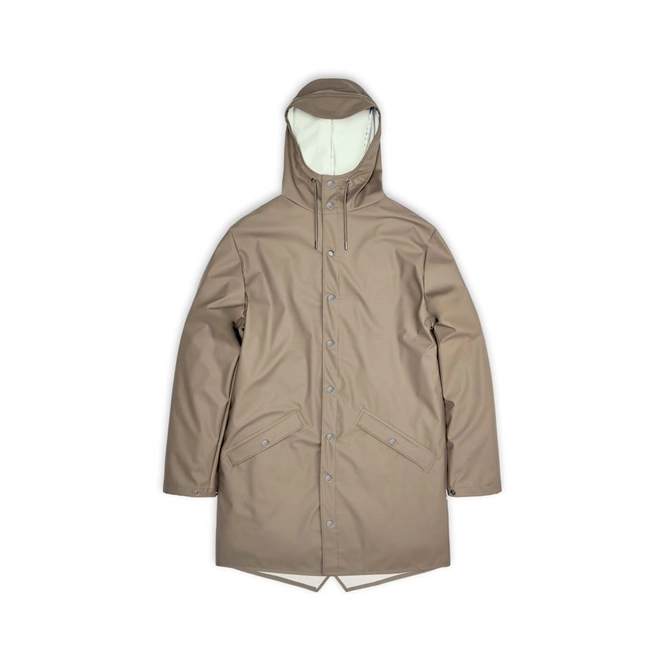 Imperméable Rains Unisex Long Jacket Taupe Bottespluie