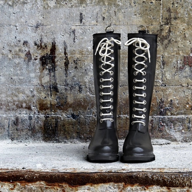 Rain Boot Ilse Jacobsen RUB1 Black Outdoorsupply.co.uk