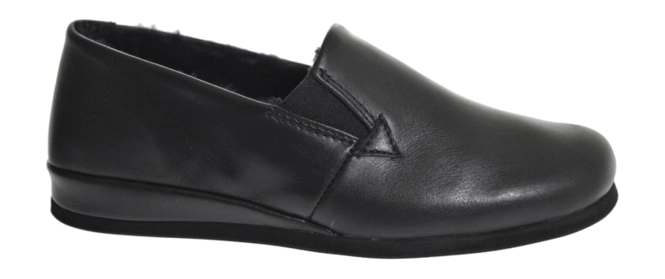 Rohde 6420 Zwarte Pantoffel | Heren Schoenen
