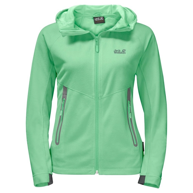 Jack Wolfskin Fleecejacke Damen Grun