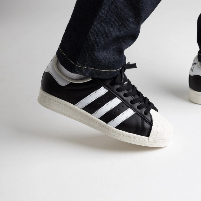 adidas Superstar 82 Core Black/White/Off White | Sneaker District COM