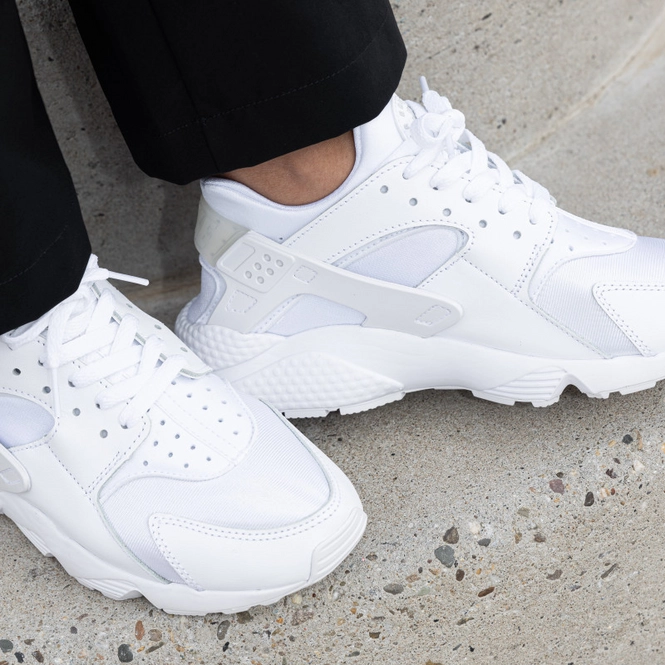 huarache white pure platinum