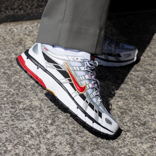 nike p6000 white gold red