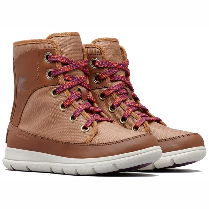 camel snow boots