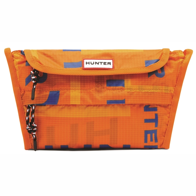 Schoudertas Hunter Original Packable Crossbody Orange Peel Exploded