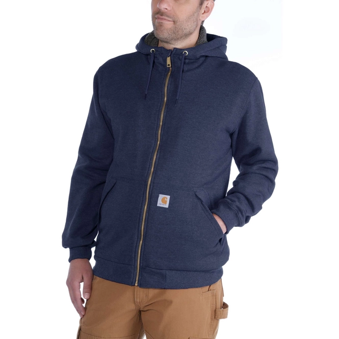 Vest Carhartt Men Sherpa Lined Midweight Zip New Navy Outdoorsupply.co.uk