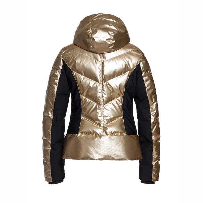 Ski Jas Goldbergh Women Fjal No Fur Gold Outdoorsupply